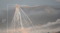 Gaza High Angle Burst